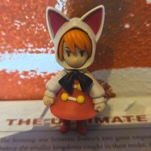 🧙‍♂RARE FFIII White Mage Trading Arts Mini w/ Final Fantasy XII Strategy Guide